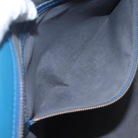 LOUIS VUITTON Epi Saint Jacques Shopping Shoulder Bag Blue M52275 LV Auth BD109