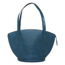LOUIS VUITTON Epi Saint Jacques Shopping Shoulder Bag Blue M52275 LV Auth BD109-13