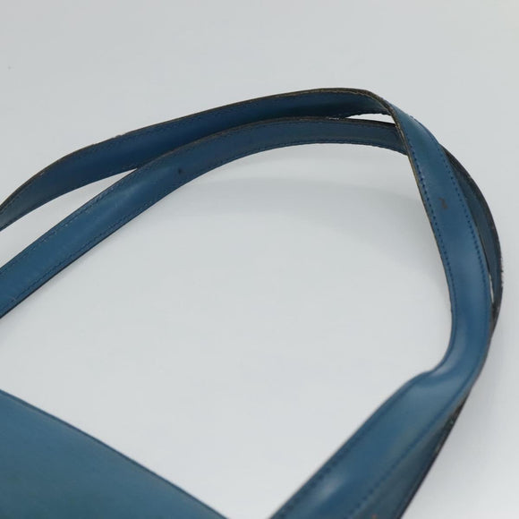 LOUIS VUITTON Epi Saint Jacques Shopping Shoulder Bag Blue M52275 LV Auth BD109