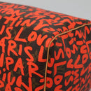 LOUIS VUITTON Monogram Graffiti Speedy 30 Hand Bag Orange M93705 Auth BD1094AM-8