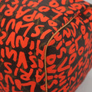 LOUIS VUITTON Monogram Graffiti Speedy 30 Hand Bag Orange M93705 Auth BD1094AM-16
