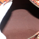 LOUIS VUITTON Monogram Graffiti Speedy 30 Hand Bag Orange M93705 Auth BD1094AM-10