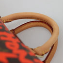LOUIS VUITTON Monogram Graffiti Speedy 30 Hand Bag Orange M93705 Auth BD1094AM-14