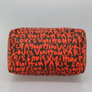 LOUIS VUITTON Monogram Graffiti Speedy 30 Hand Bag Orange M93705 Auth BD1094AM-5