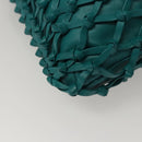 CHANEL Shoulder Bag Leather Turquoise Blue CC Auth BD1096AM-15