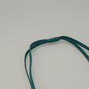 CHANEL Shoulder Bag Leather Turquoise Blue CC Auth BD1096AM-14