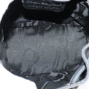 Salvatore Ferragamo Gancini Backpack Leather Black Silver Auth BD1104-11
