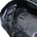 Salvatore Ferragamo Gancini Backpack Leather Black Silver Auth BD1104-19
