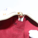 LOUIS VUITTON Monogram Multicolor Trousse Wapity Pouch White M58033 Auth BD1125-15