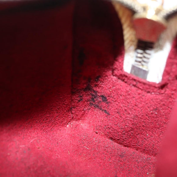 LOUIS VUITTON Monogram Multicolor Trousse Wapity Pouch White M58033 Auth BD1125