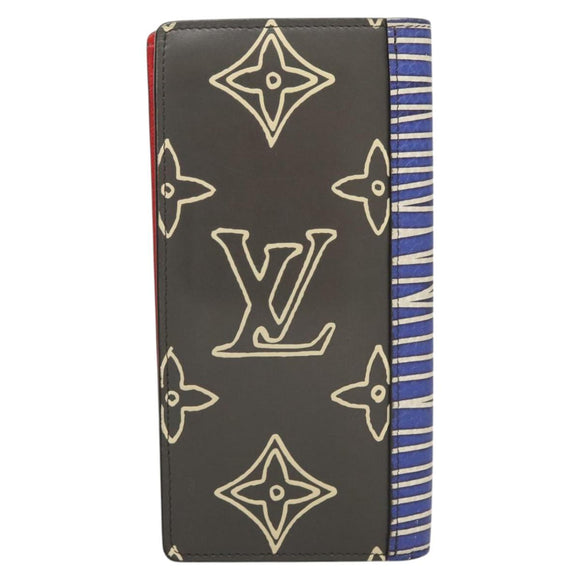 LOUIS VUITTON Monogram Patchwork Porte Feuille Brother Wallet M69739 Auth BD1128