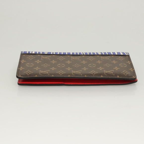 LOUIS VUITTON Monogram Patchwork Porte Feuille Brother Wallet M69739 Auth BD1128