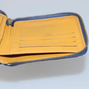 LOUIS VUITTON Monogram Denim Mini Zippy Wallet Wallet Blue M95342 LV Auth BD1131-19