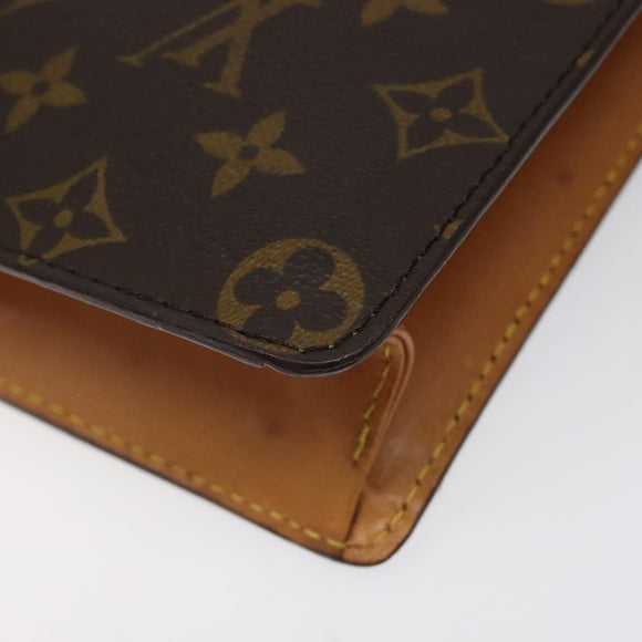 LOUIS VUITTON Monogram Serie Dragonne Hand Bag SPO LV Auth BD1141