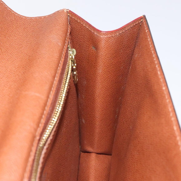 LOUIS VUITTON Monogram Serie Dragonne Hand Bag SPO LV Auth BD1141