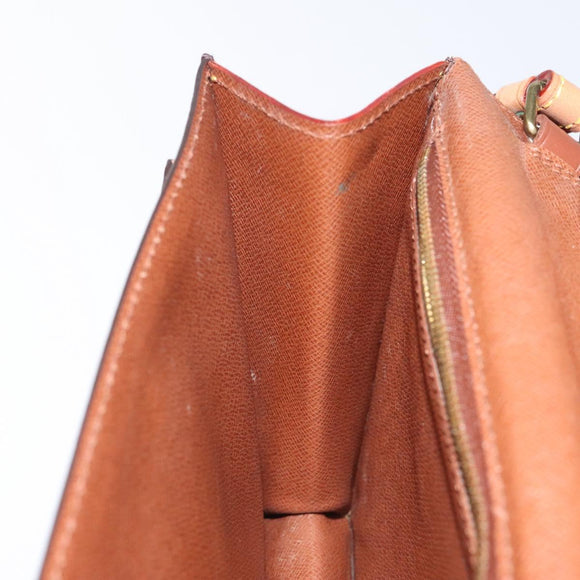 LOUIS VUITTON Monogram Serie Dragonne Hand Bag SPO LV Auth BD1141