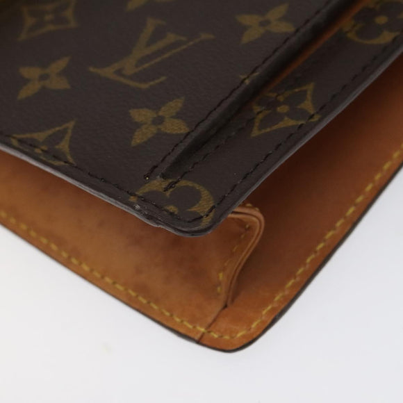 LOUIS VUITTON Monogram Serie Dragonne Hand Bag SPO LV Auth BD1141