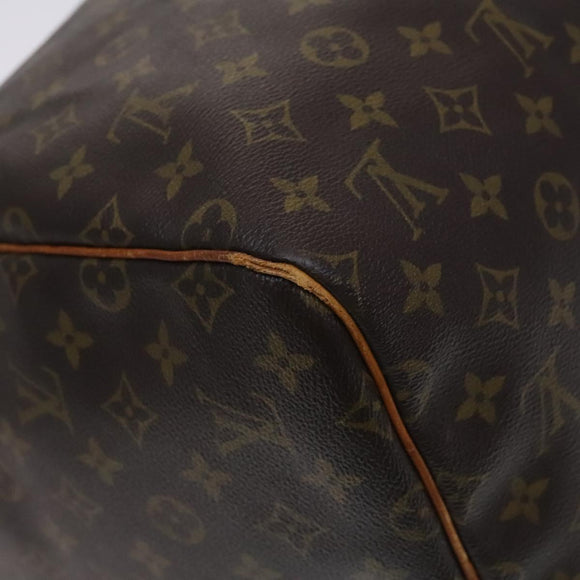 LOUIS VUITTON Monogram Keepall 55 Boston Bag M41424 LV Auth BD1144
