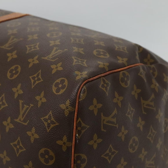 LOUIS VUITTON Monogram Keepall 60 Boston Bag M41422 LV Auth BD1146