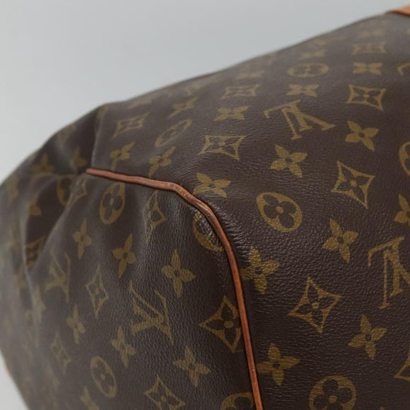 LOUIS VUITTON Monogram Keepall 60 Boston Bag M41422 LV Auth BD1146