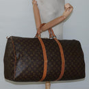 LOUIS VUITTON Monogram Keepall 60 Boston Bag M41422 LV Auth BD1146-20