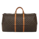 LOUIS VUITTON Monogram Keepall 60 Boston Bag M41422 LV Auth BD1146-2