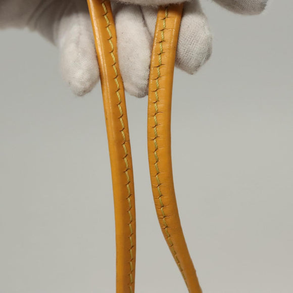 LOUIS VUITTON Epi Petit Noe Shoulder Bag Yellow M44109 LV Auth BD1152