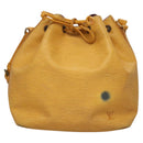 LOUIS VUITTON Epi Petit Noe Shoulder Bag Yellow M44109 LV Auth BD1152-13