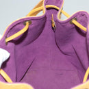 LOUIS VUITTON Epi Petit Noe Shoulder Bag Yellow M44109 LV Auth BD1152-22