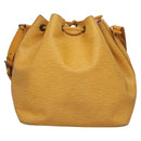 LOUIS VUITTON Epi Petit Noe Shoulder Bag Yellow M44109 LV Auth BD1152-2