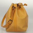 LOUIS VUITTON Epi Petit Noe Shoulder Bag Yellow M44109 LV Auth BD1152-4