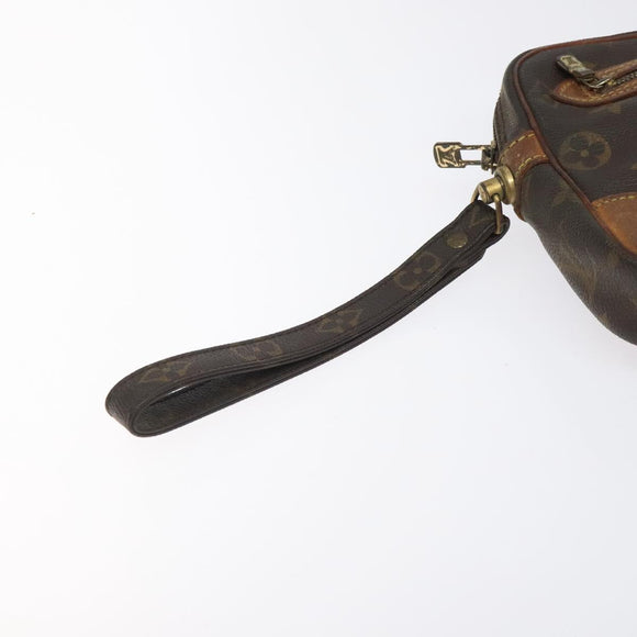 LOUIS VUITTON Monogram Marly Dragonne GM Clutch Bag M51825 LV Auth BD1166