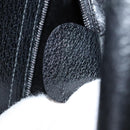 GUCCI Hand Bag Leather 2way Black Auth BD1169-12