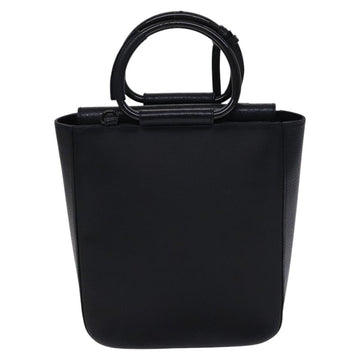 GUCCI Hand Bag Leather 2way Black Auth BD1169 - 0