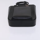 GUCCI Hand Bag Leather 2way Black Auth BD1169-5