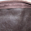 Christian Dior Trotter Canvas Shoulder Bag Brown Auth BD117-17