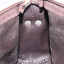 Christian Dior Trotter Canvas Shoulder Bag Brown Auth BD117-19