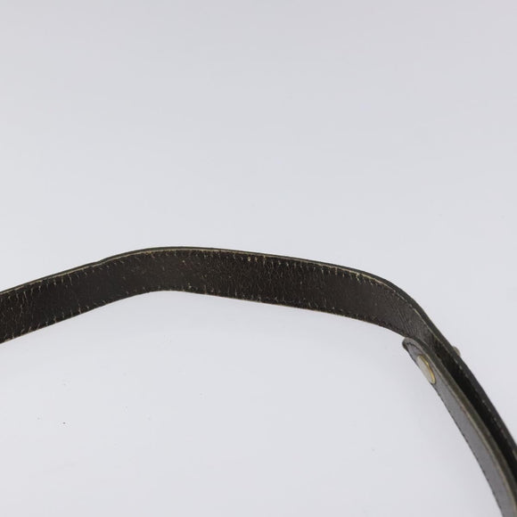 Christian Dior Trotter Canvas Shoulder Bag Brown Auth BD117