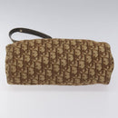 Christian Dior Trotter Canvas Shoulder Bag Brown Auth BD117-5