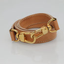CELINE Macadam Canvas Hand Bag PVC 2ay Beige Gold Auth BD1173-22