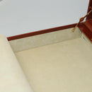 LOEWE Trunk Leather Brown Auth BD1177-16