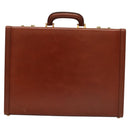 LOEWE Trunk Leather Brown Auth BD1177-2