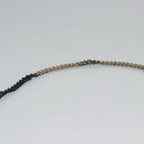 Christian Dior Trotter Canvas Chain Shoulder Bag Brown Gold Auth BD118-14