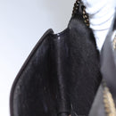 Christian Dior Trotter Canvas Chain Shoulder Bag Brown Gold Auth BD118-23