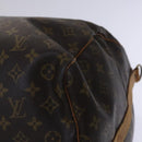 LOUIS VUITTON Monogram Keepall Bandouliere 60 Boston Bag M41412 LV Auth BD1185-15
