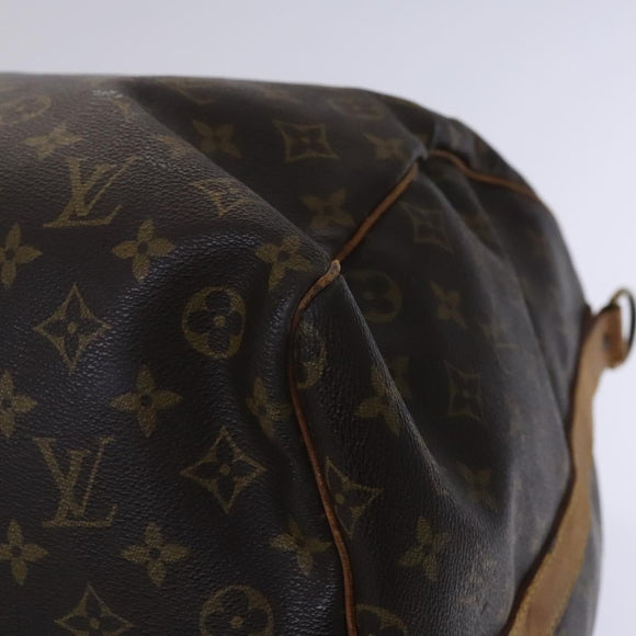 LOUIS VUITTON Monogram Keepall Bandouliere 60 Boston Bag M41412 LV Auth BD1185