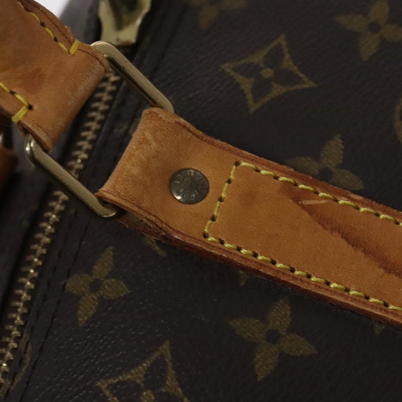 LOUIS VUITTON Monogram Keepall Bandouliere 60 Boston Bag M41412 LV Auth BD1185