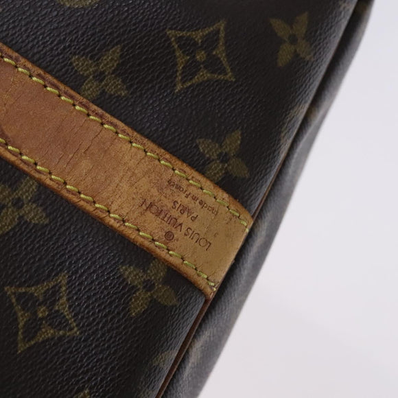 LOUIS VUITTON Monogram Keepall Bandouliere 60 Boston Bag M41412 LV Auth BD1185