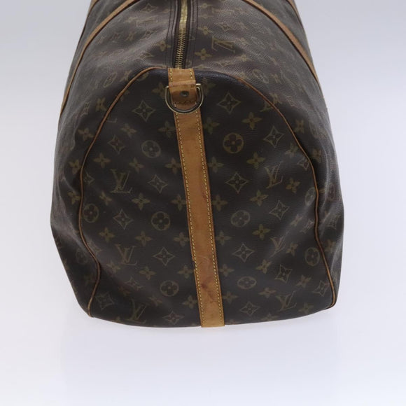 LOUIS VUITTON Monogram Keepall Bandouliere 60 Boston Bag M41412 LV Auth BD1185