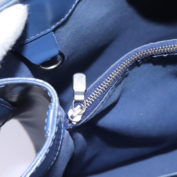 LOUIS VUITTON Epi Mandala MM Shoulder Bag Blue Myrtille M5889G LV Auth BD1187V